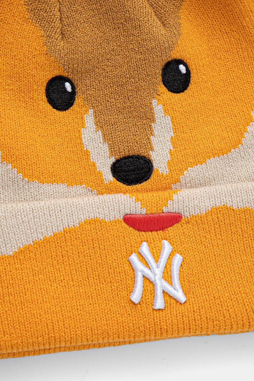 Детская шапка New Era NEW YORK YANKEES цвет оранжевый из тонкого трикотажа 60565309 в Днепре Детская шапка New Era NEW YORK YANKEES цвет оранжевый из тонкого трикотажа 60565309 в Днепре