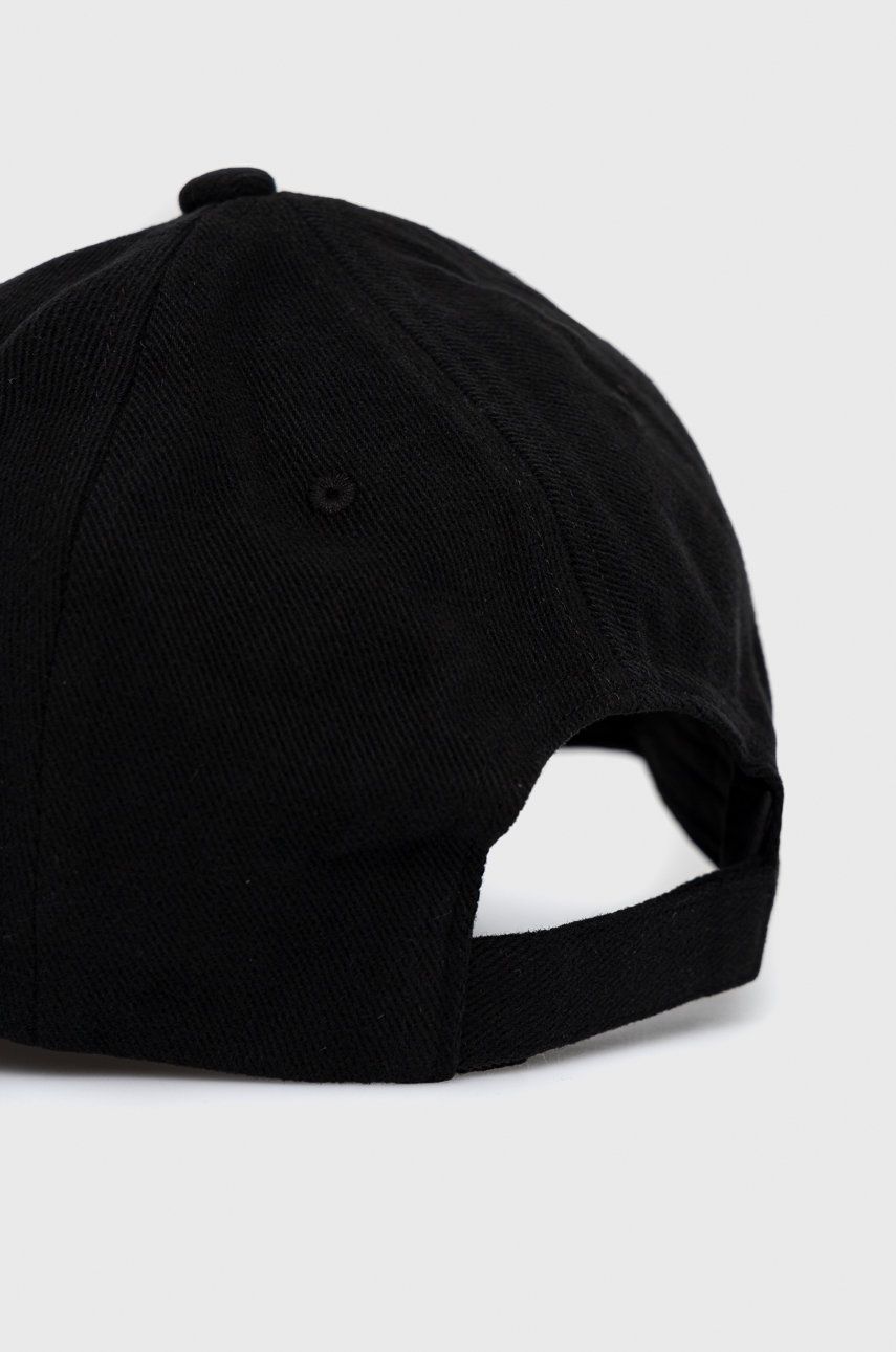 Emporio Armani șapcă Din Bumbac Culoarea Negru, Cu Imprimeu