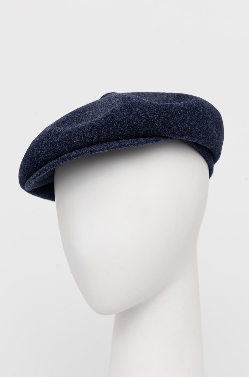 

Кепка Kangol цвет синий шерсть