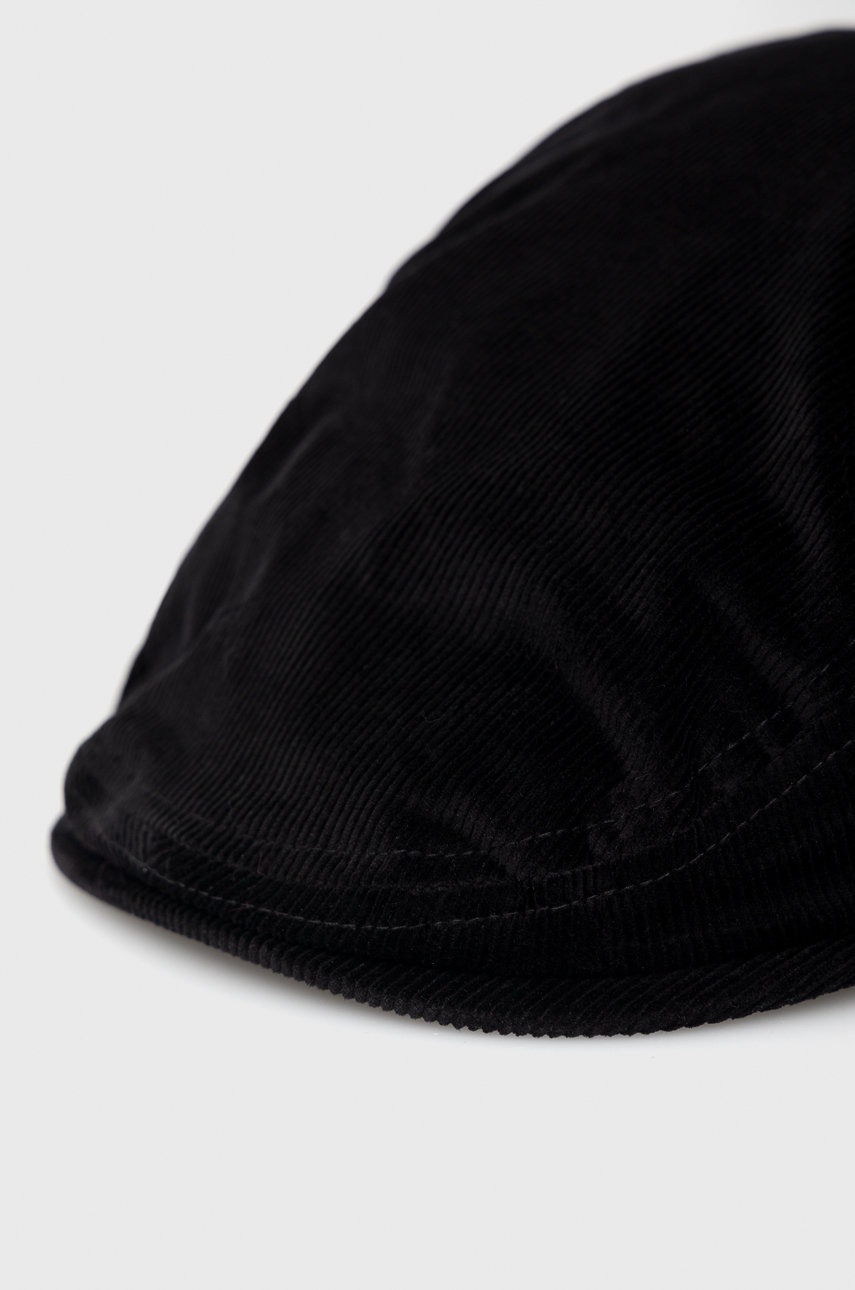 

Вельветовий кашкет Kangol колір чорний
