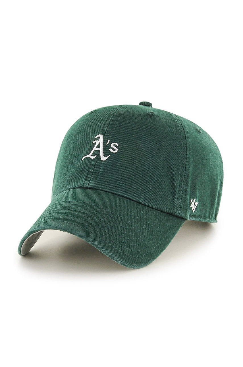 

Шапка 47brand Los Angeles Dodgers в зелено с апликация, Зелен