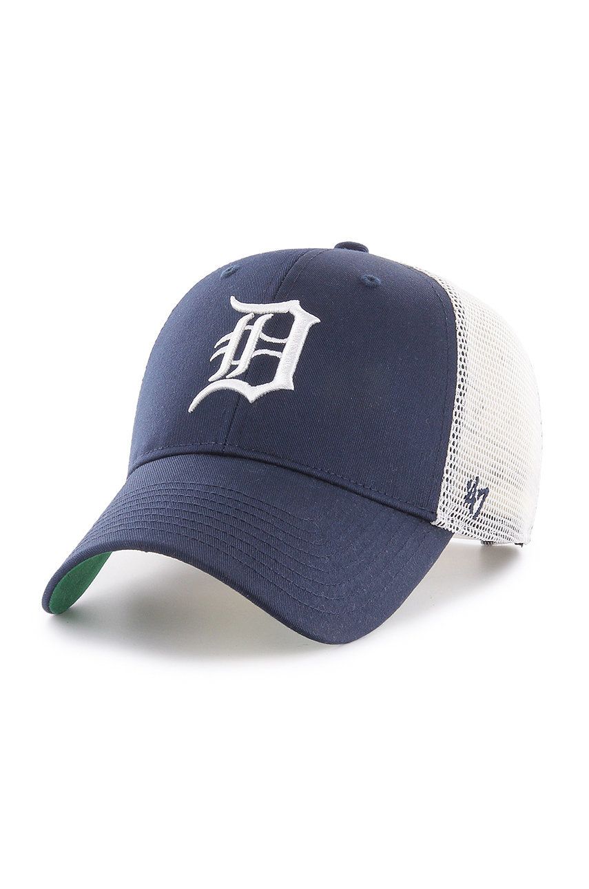 Čepice 47brand Detroit Tigers tmavomodrá barva, s aplikací - námořnická modř -  Materiál č. 1: 