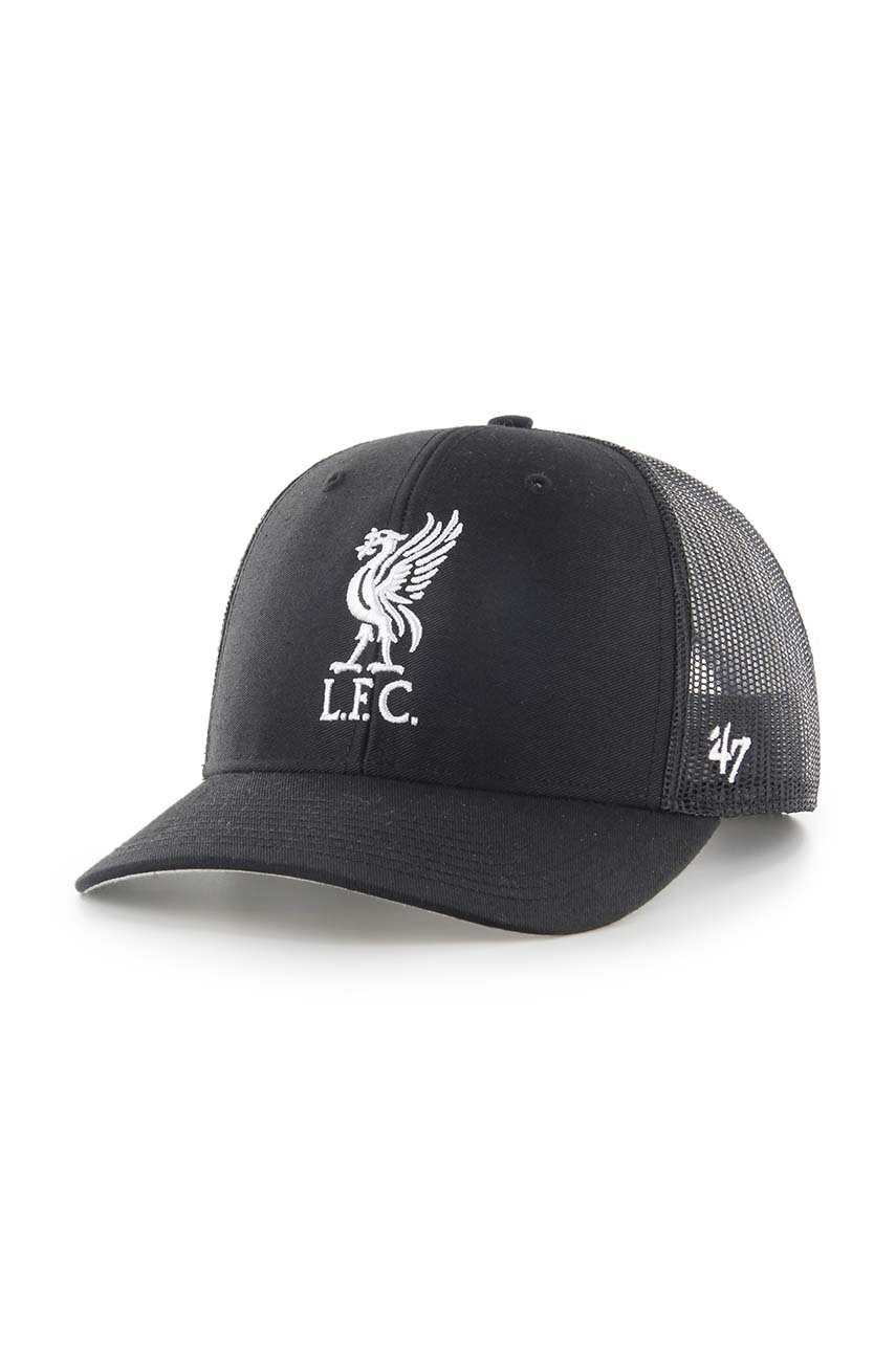 

Кепка 47brand EPL Liverpool FC цвет чёрный с аппликацией