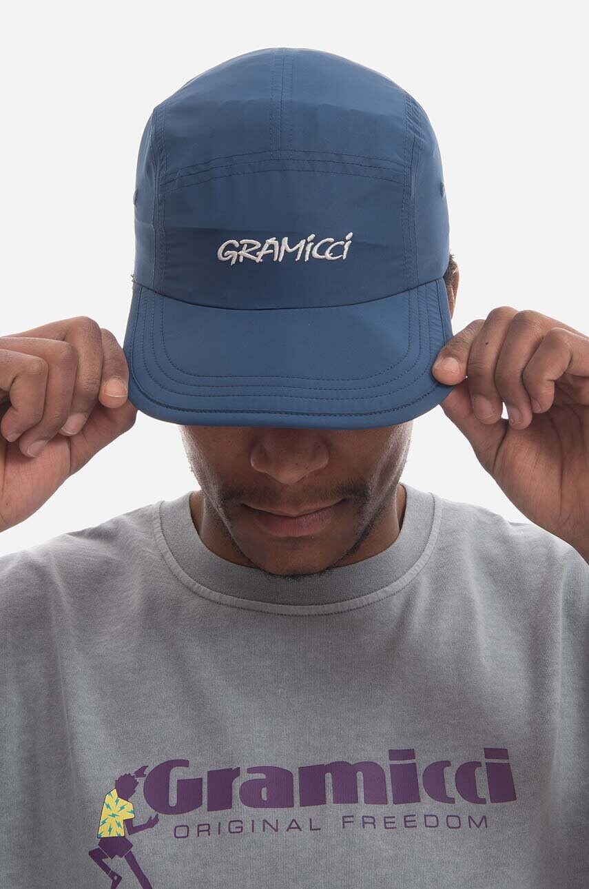 Gramicci șapcă Shell Jet Cap Culoarea Bleumarin, Cu Imprimeu G2SA.029-navy