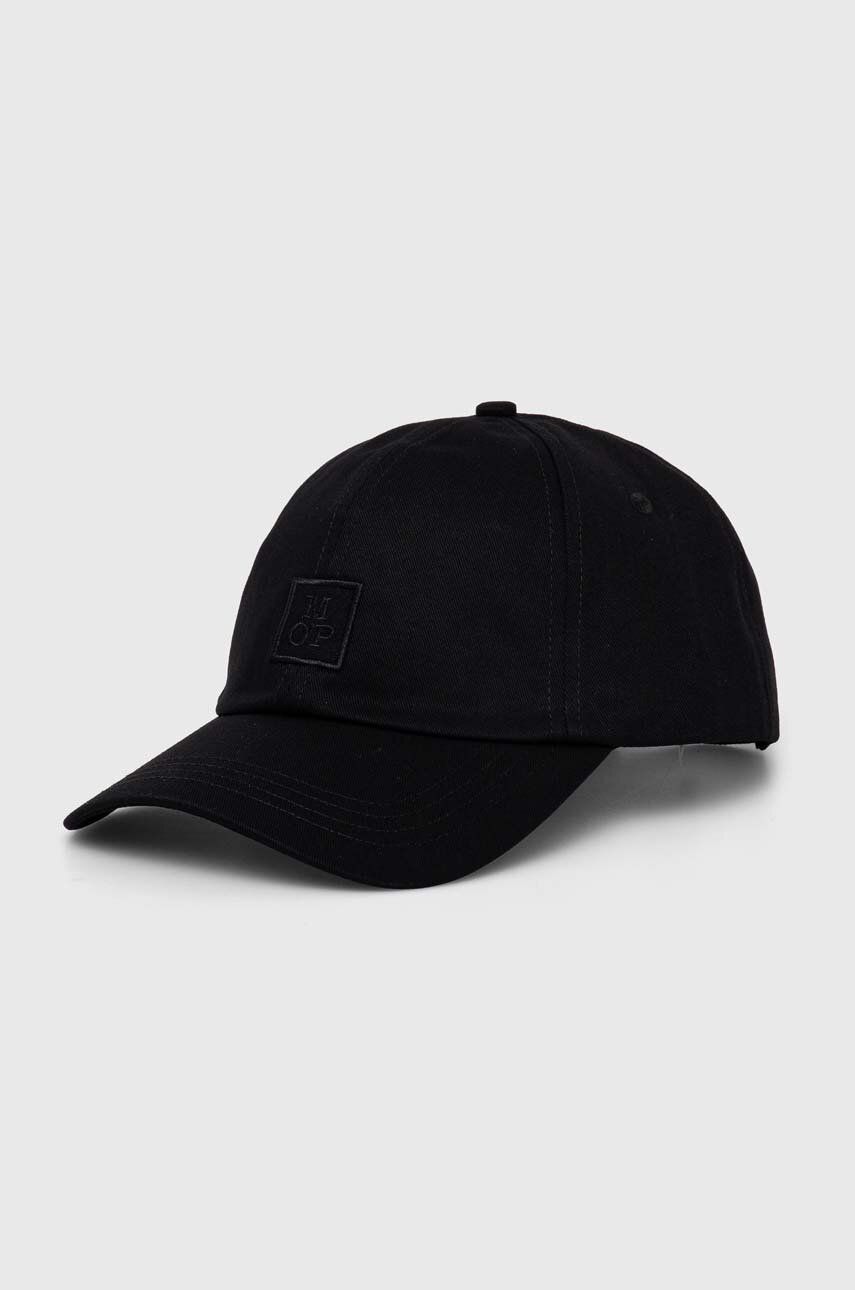 Marc O'Polo șapcă De Baseball Din Bumbac Culoarea Negru, Cu Imprimeu