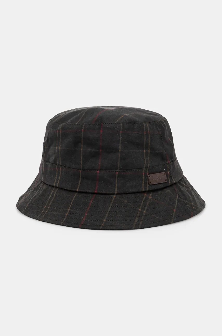 Barbour palarie culoarea verde, bumbac, MHA0569