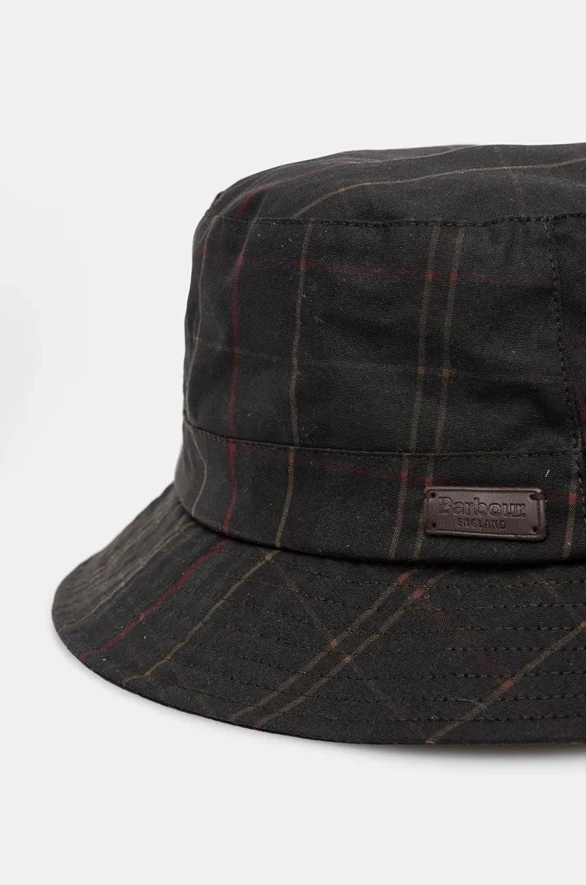 Шляпа Barbour цвет зелёный хлопковый MHA0569 Шляпа Barbour цвет зелёный хлопковый MHA0569