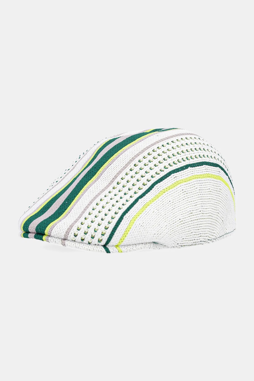 Kangol bască CLUBHOUSE STRIPE 507 bărbați, culoarea verde, K3748.WM193 Kangol bască CLUBHOUSE STRIPE 507 bărbați, culoarea verde, K3748.WM193