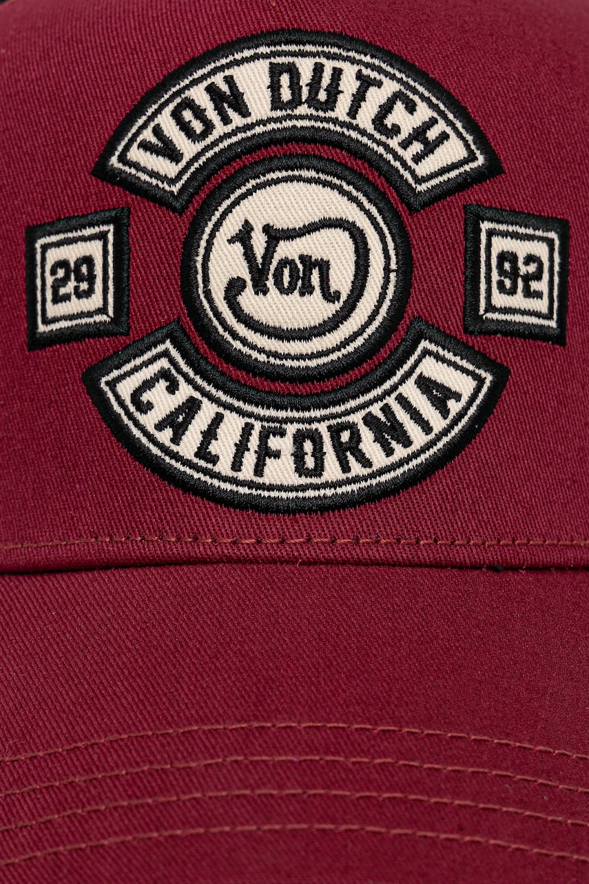 Кепка Von Dutch цвет бордовый VD.0.CAS1.BIK Кепка Von Dutch цвет бордовый VD.0.CAS1.BIK