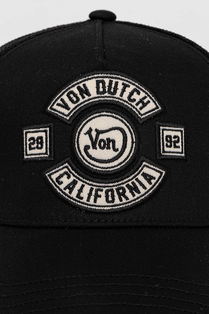 Кепка Von Dutch цвет чёрный VD.0.CAS1.BIK Кепка Von Dutch цвет чёрный VD.0.CAS1.BIK