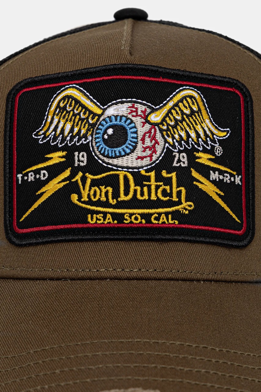 Кепка Von Dutch цвет зелёный VD.0.CAS1 Кепка Von Dutch цвет зелёный VD.0.CAS1