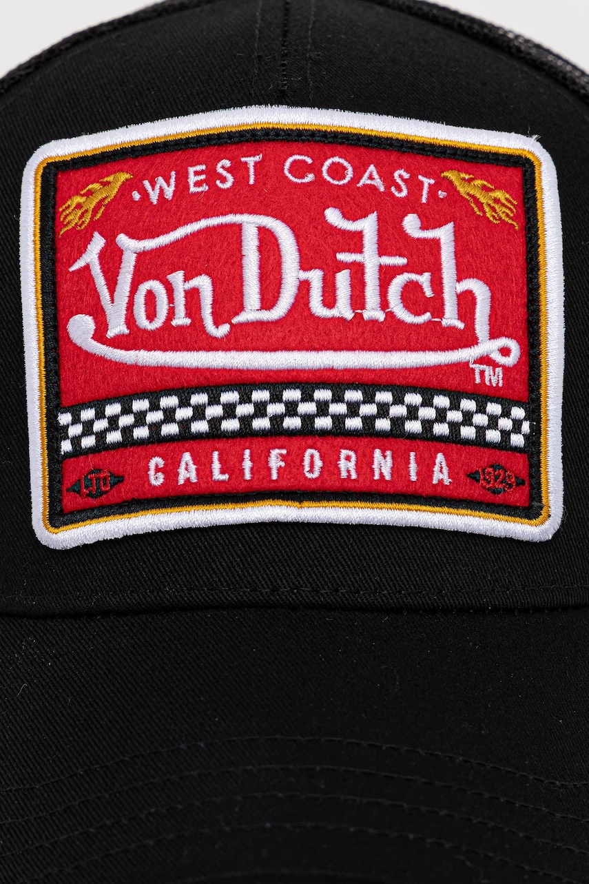 Кепка Von Dutch цвет чёрный VD.0.CAS1 Кепка Von Dutch цвет чёрный VD.0.CAS1