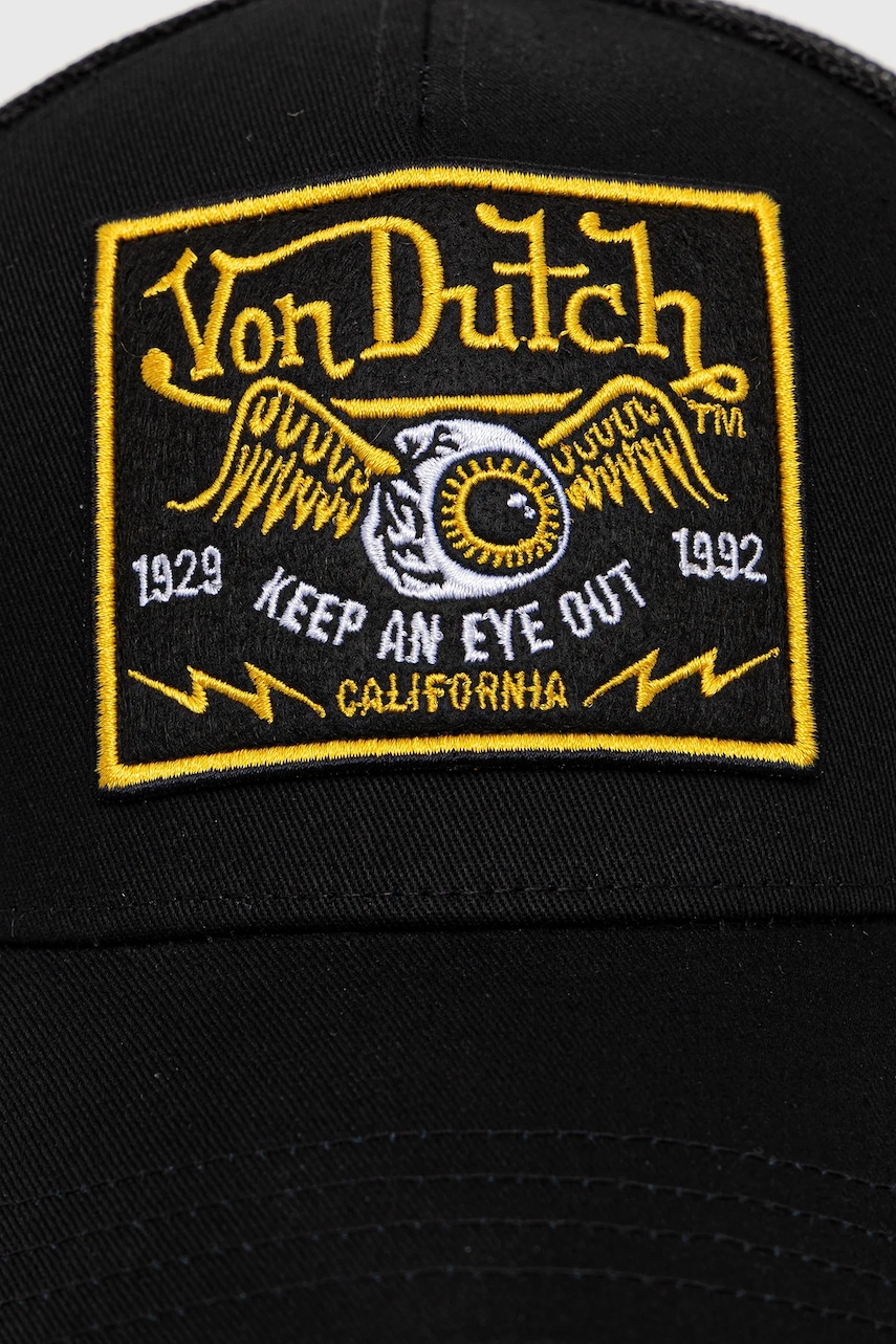 Кепка Von Dutch цвет чёрный VD.0.CAS1 Кепка Von Dutch цвет чёрный VD.0.CAS1