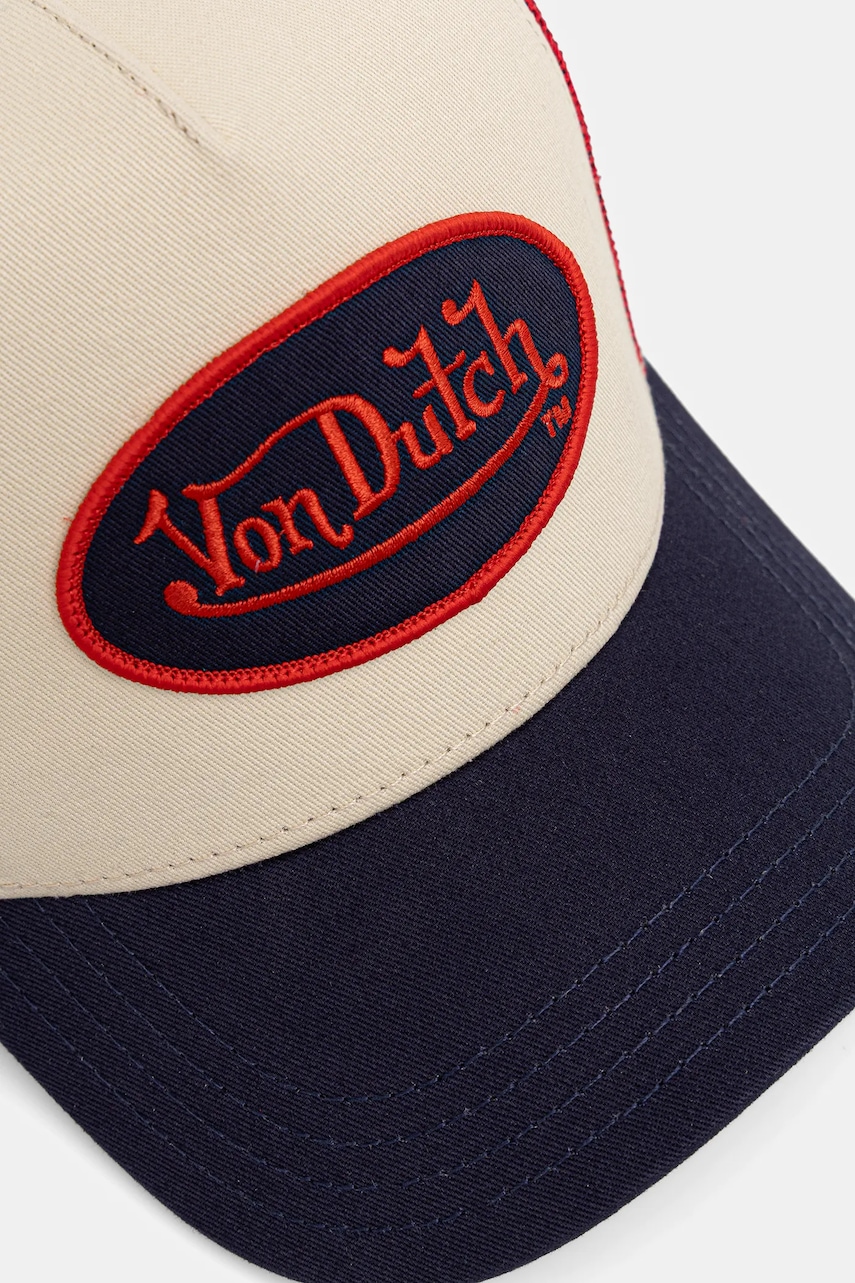 Кепка Von Dutch цвет бежевый VD.0.CAS1.CLA5 Кепка Von Dutch цвет бежевый VD.0.CAS1.CLA5