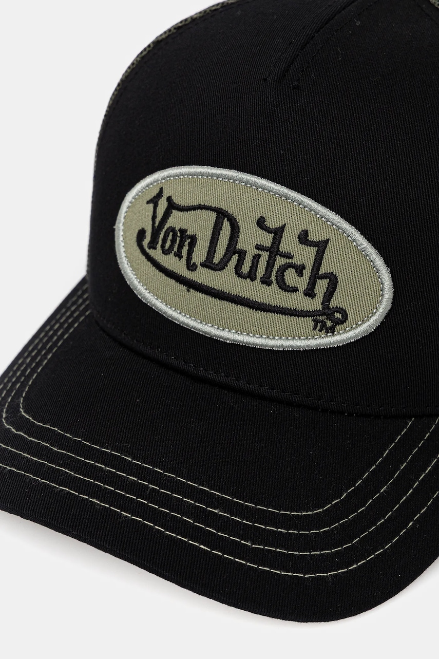 Кепка Von Dutch цвет чёрный VD.0.CAS1.COL Кепка Von Dutch цвет чёрный VD.0.CAS1.COL