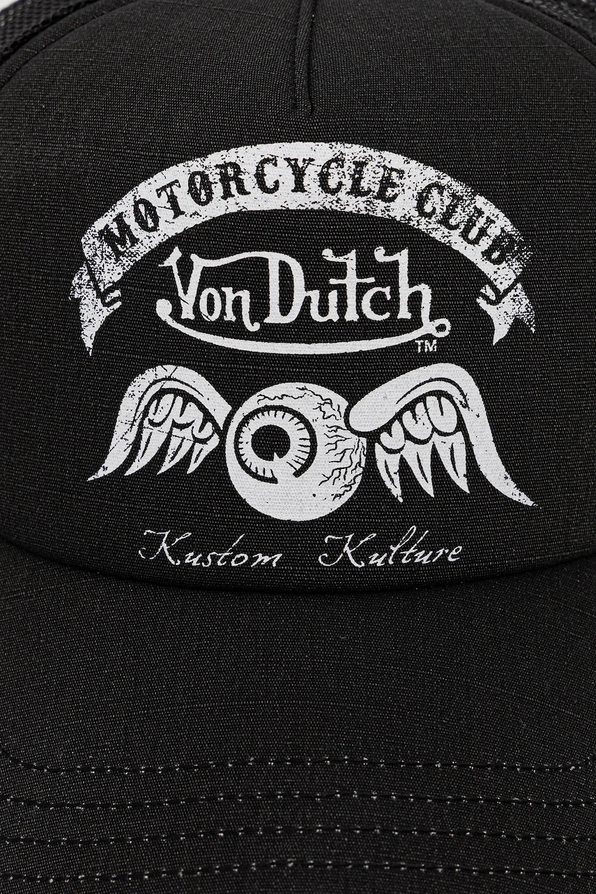 Кепка Von Dutch цвет чёрный VD.0.CAS1.CREW Кепка Von Dutch цвет чёрный VD.0.CAS1.CREW