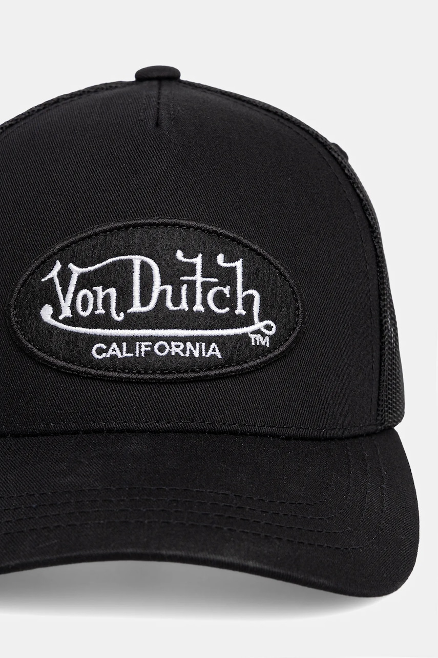 Кепка Von Dutch цвет чёрный VD.0.CAS1.LOFB Кепка Von Dutch цвет чёрный VD.0.CAS1.LOFB