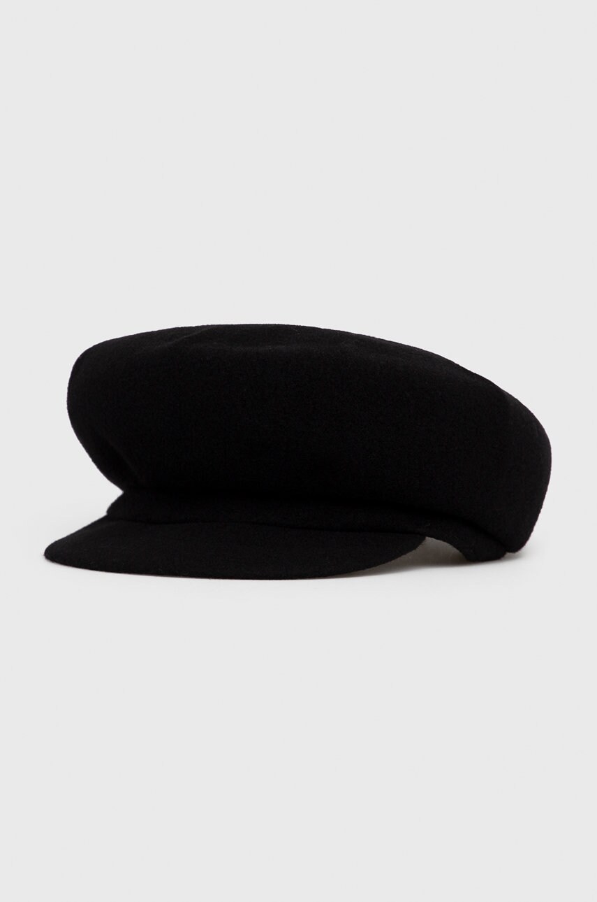 

Вовняний кашкет Kangol колір чорний вовна