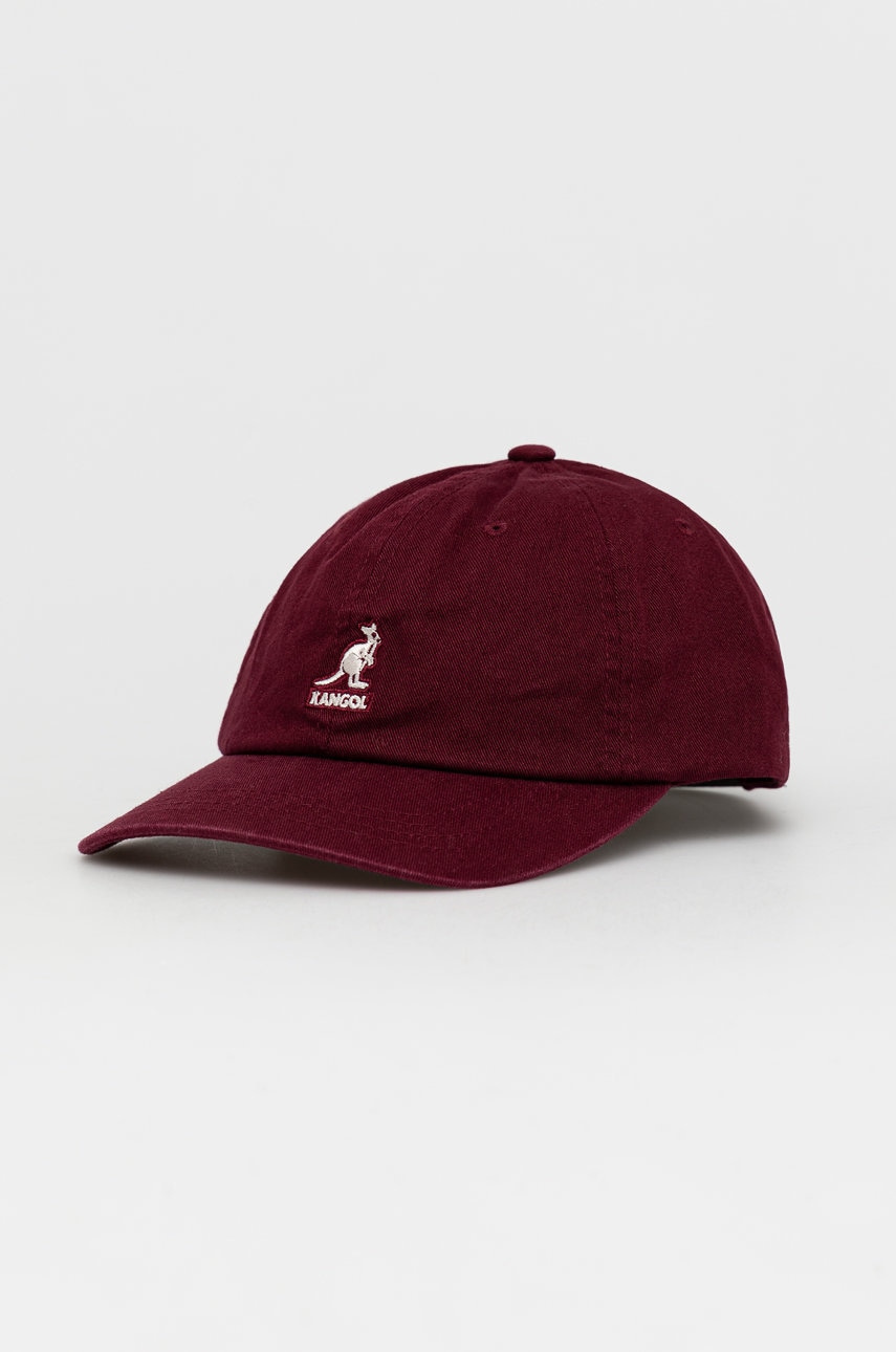 Levně Čepice Kangol fialová barva, hladká, K5165HT.CR216-CR216