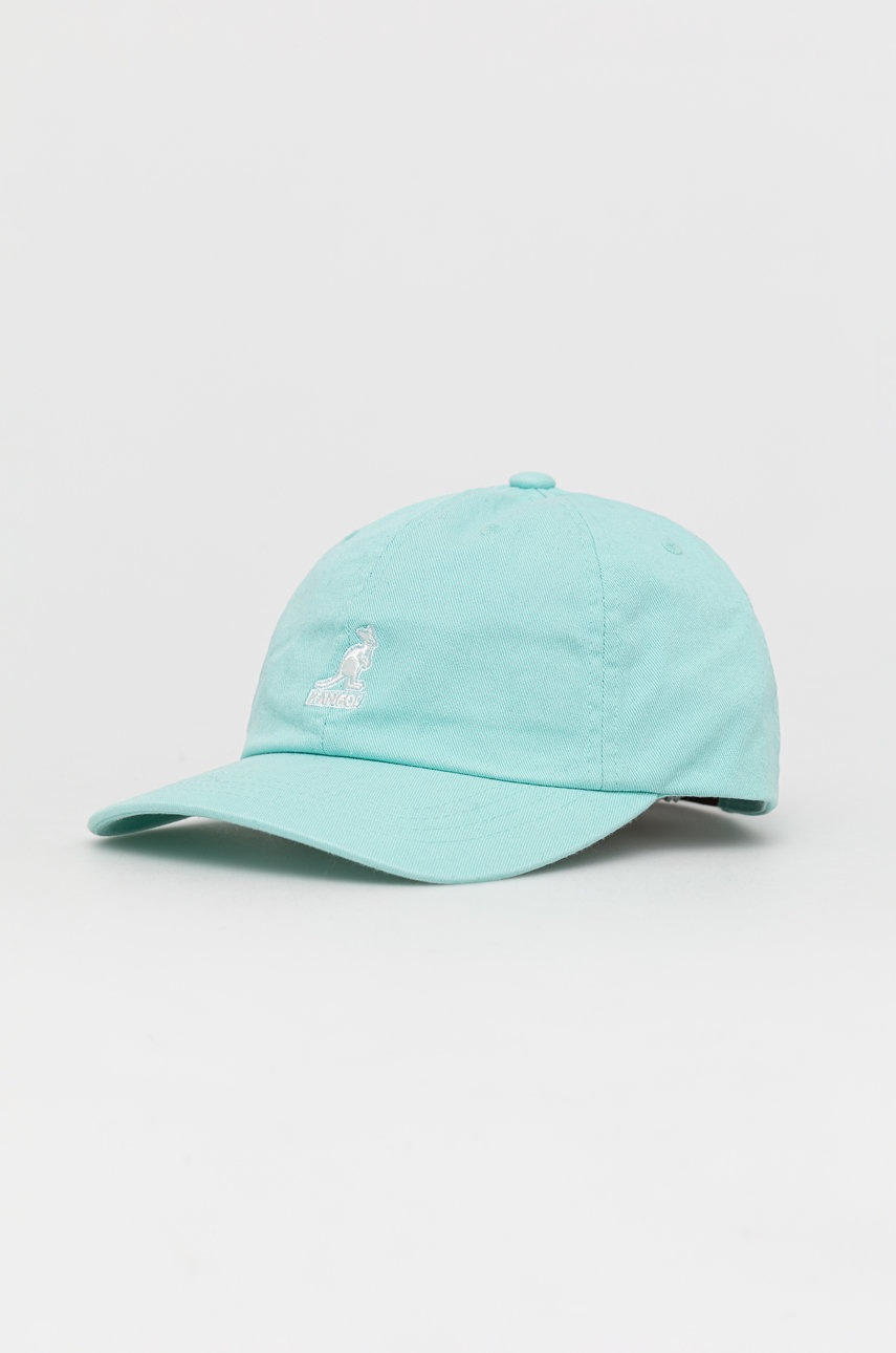 

Шапка Kangol с апликация, Син
