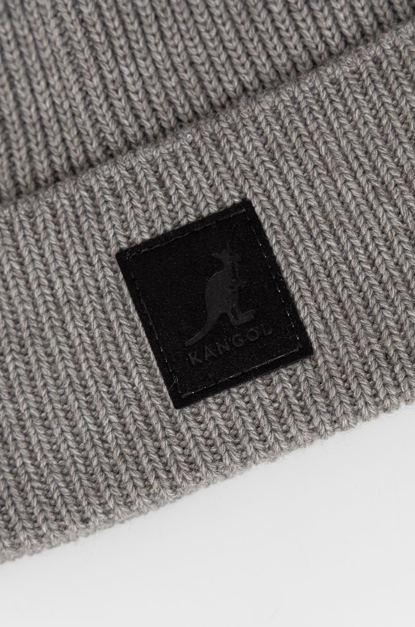 Kangol Căciulă Culoarea Gri, Din Tesatura Unia K3020ST.LF069-LF069