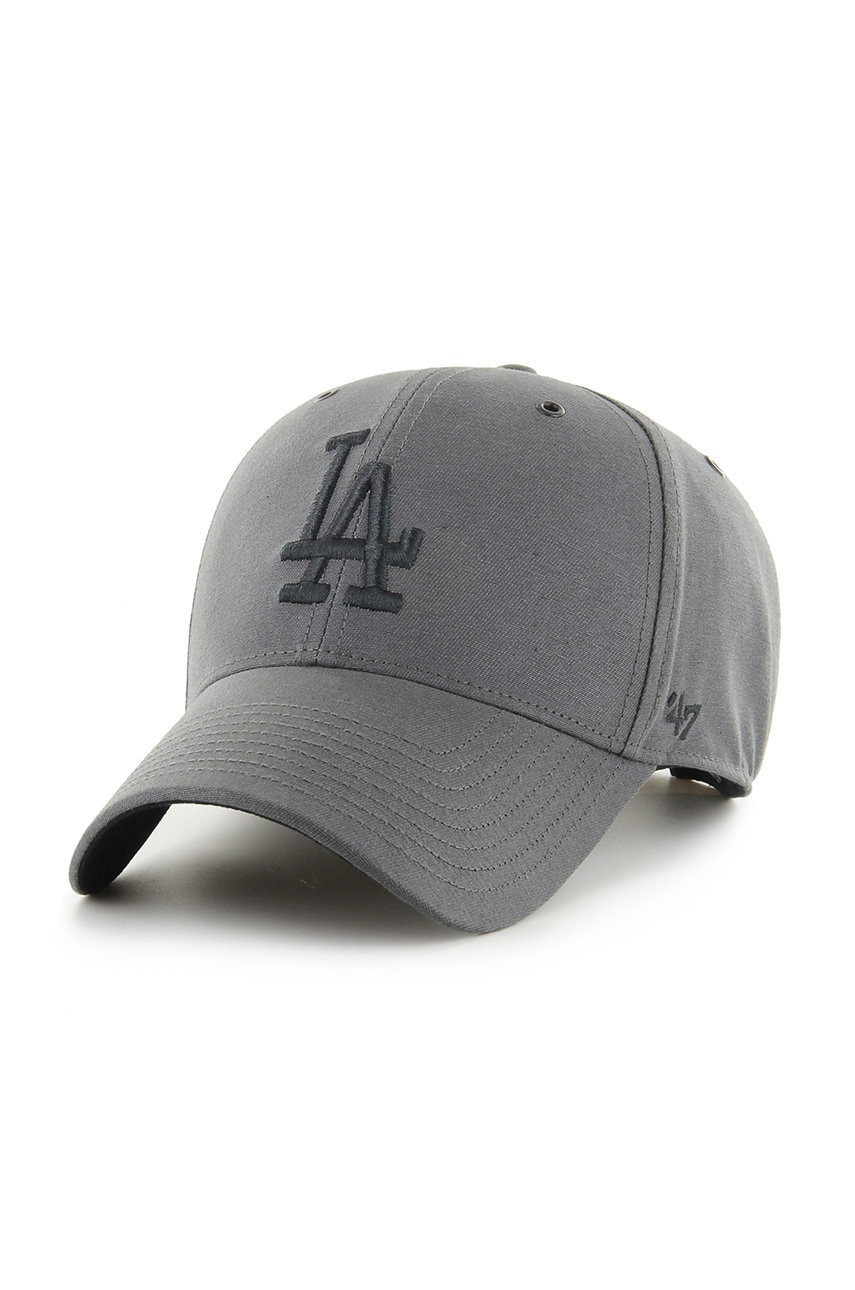

Шапка 47brand в сиво с апликация, Сив