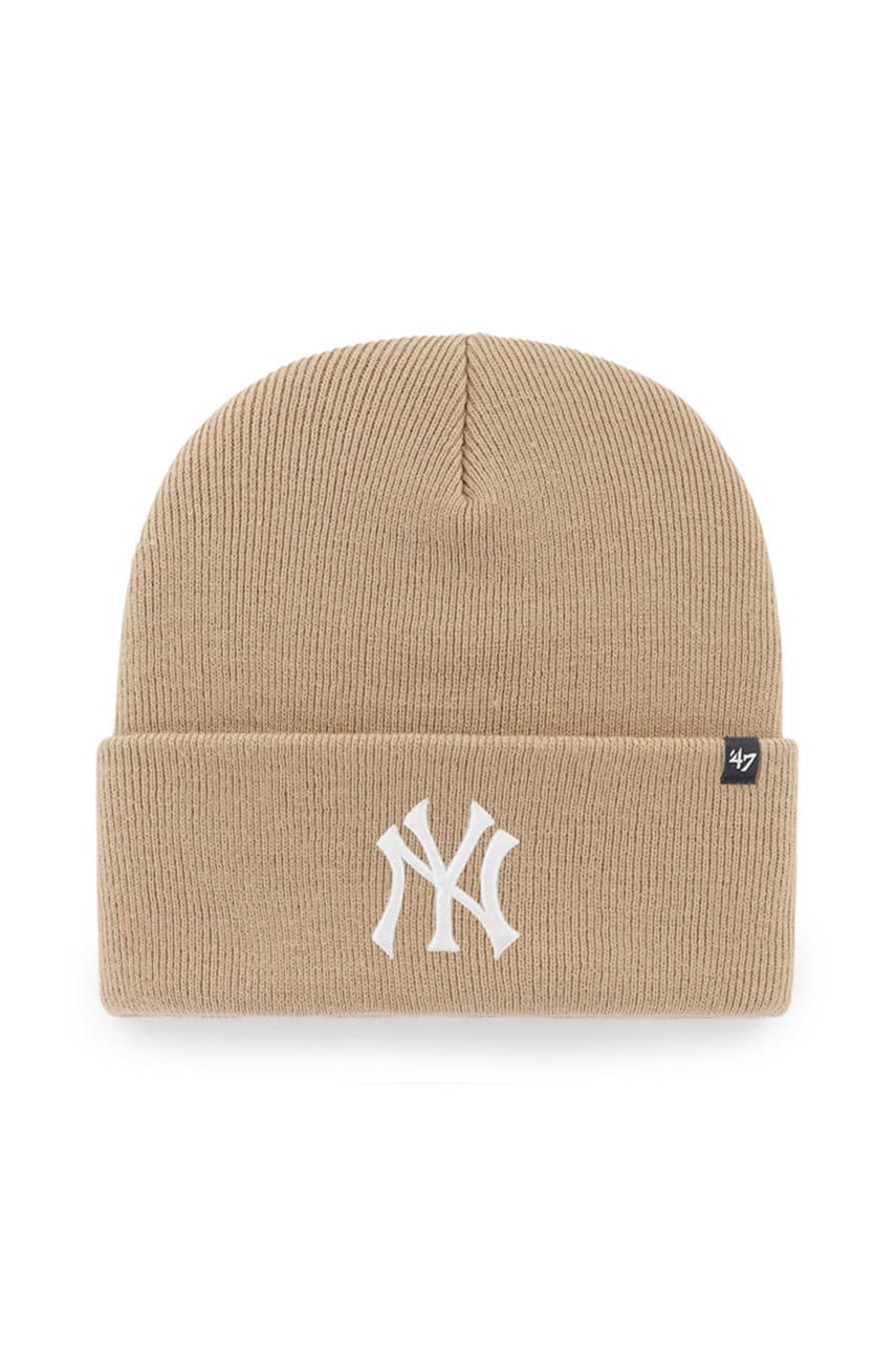 Levně Čepice 47brand MLB New York Yankees žlutá barva, B-HYMKR17ACE-KHB