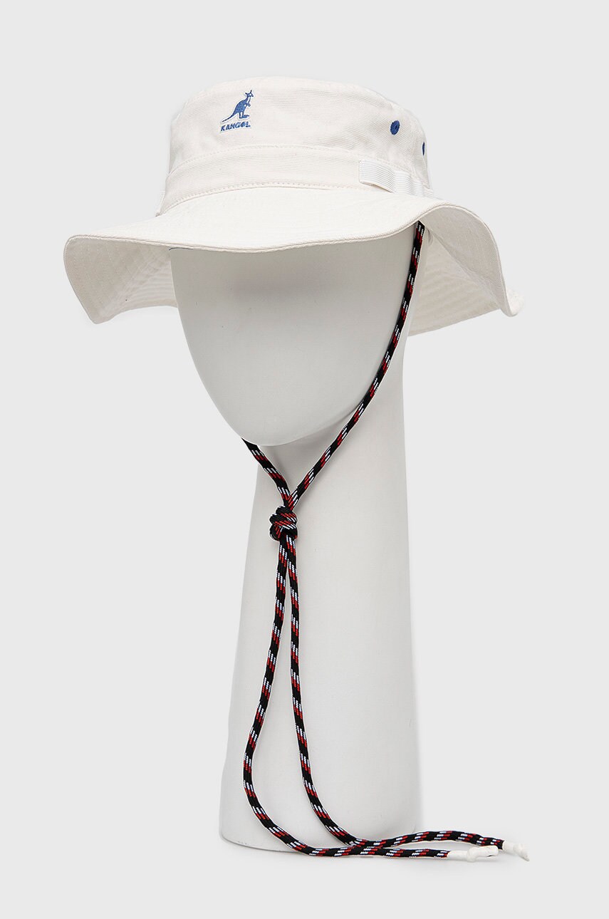 Levně Bavlněný klobouk Kangol bílá barva, bavlněný, K5302.OF101-OF101