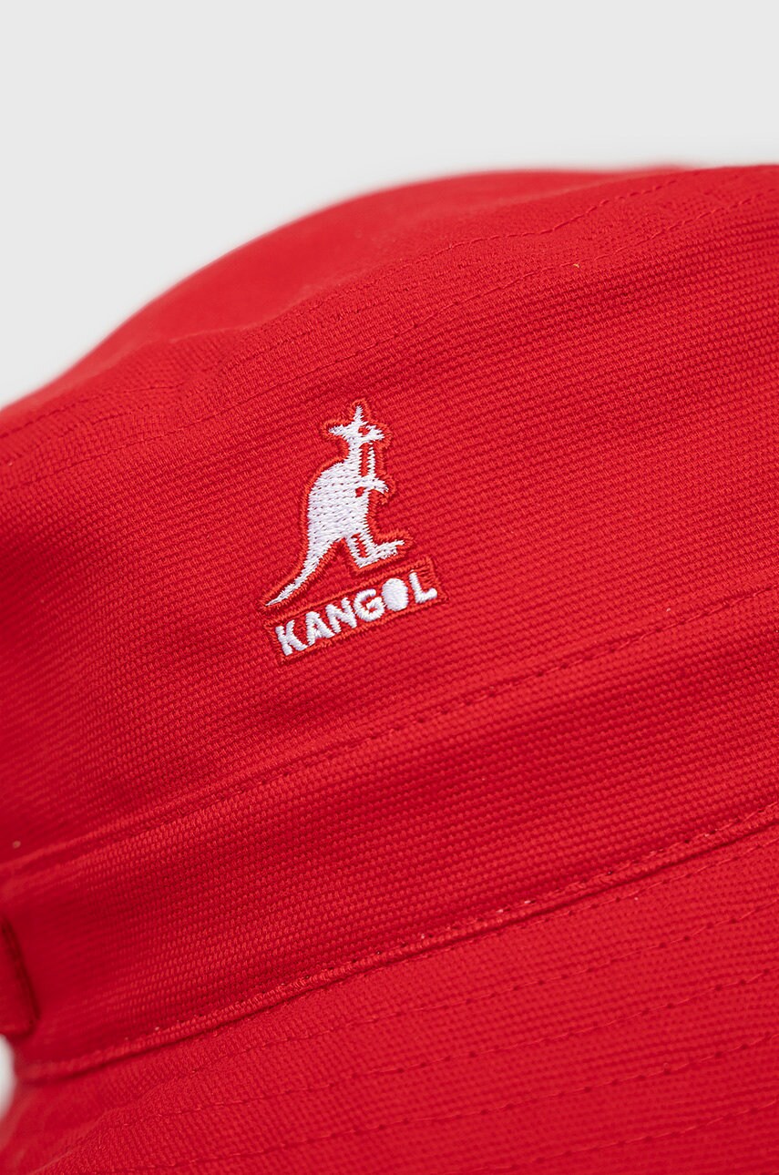 

Шляпа из хлопка Kangol цвет красный хлопковый