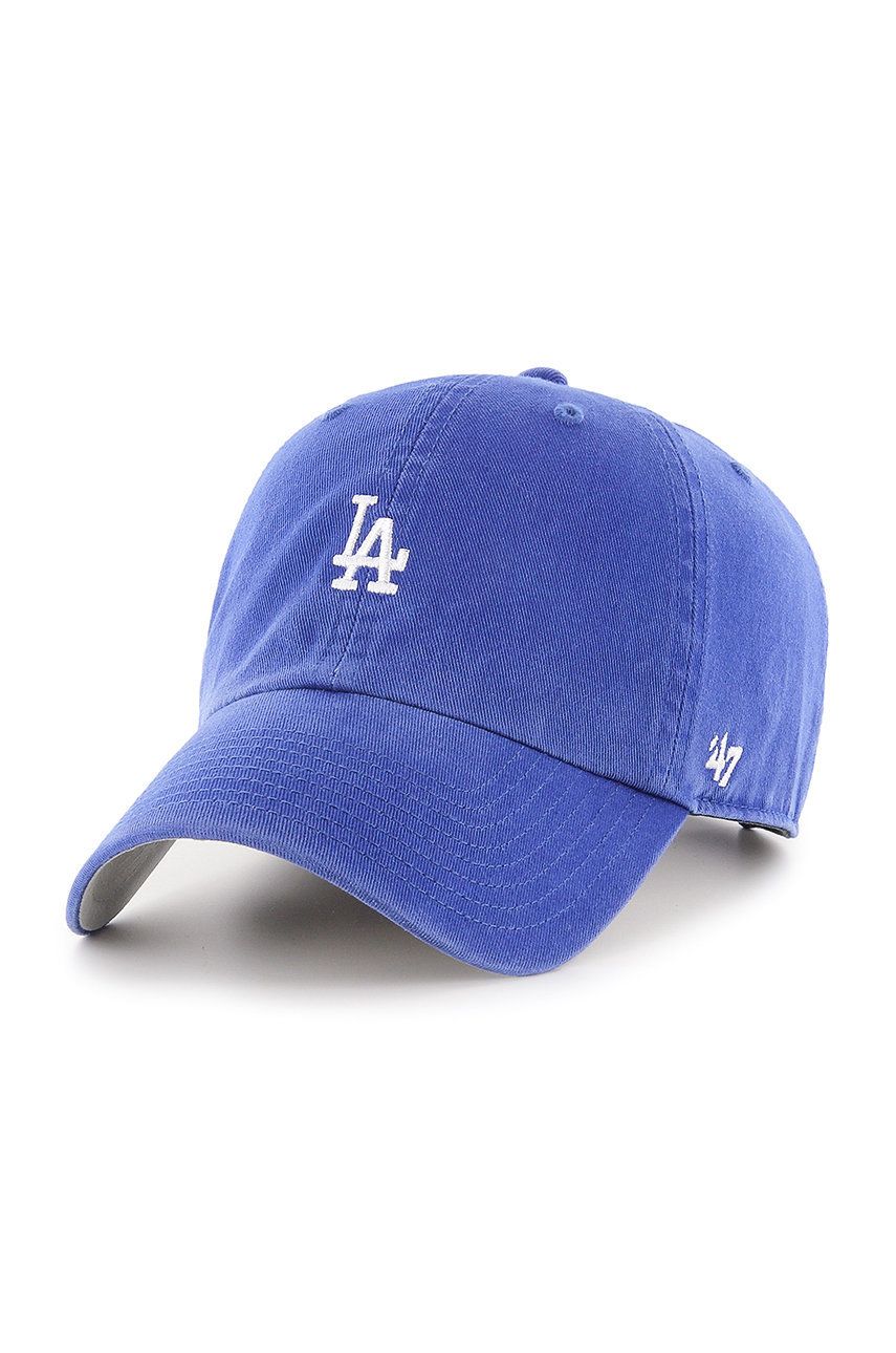 47brand șapcă MLB Los Angeles Dodgers cu imprimeu B-BSRNR12GWS-RYA