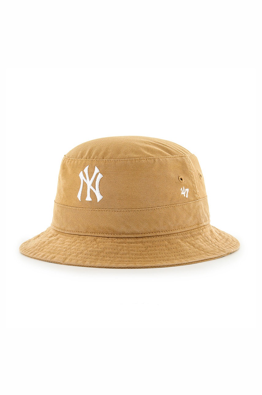 

Капела 47brand Los Angeles Dodgers в кафяво от памук, Кафяв