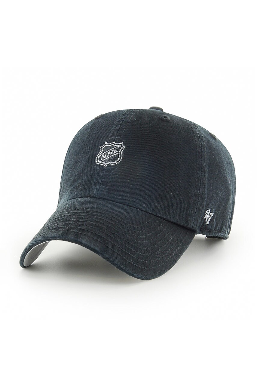 

Шапка 47brand в черно с апликация, Черен