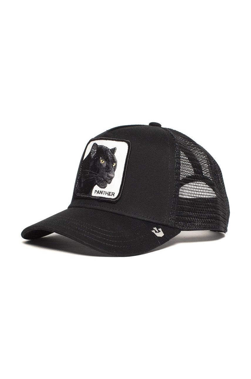 Goorin Bros șapcă culoarea negru, cu imprimeu