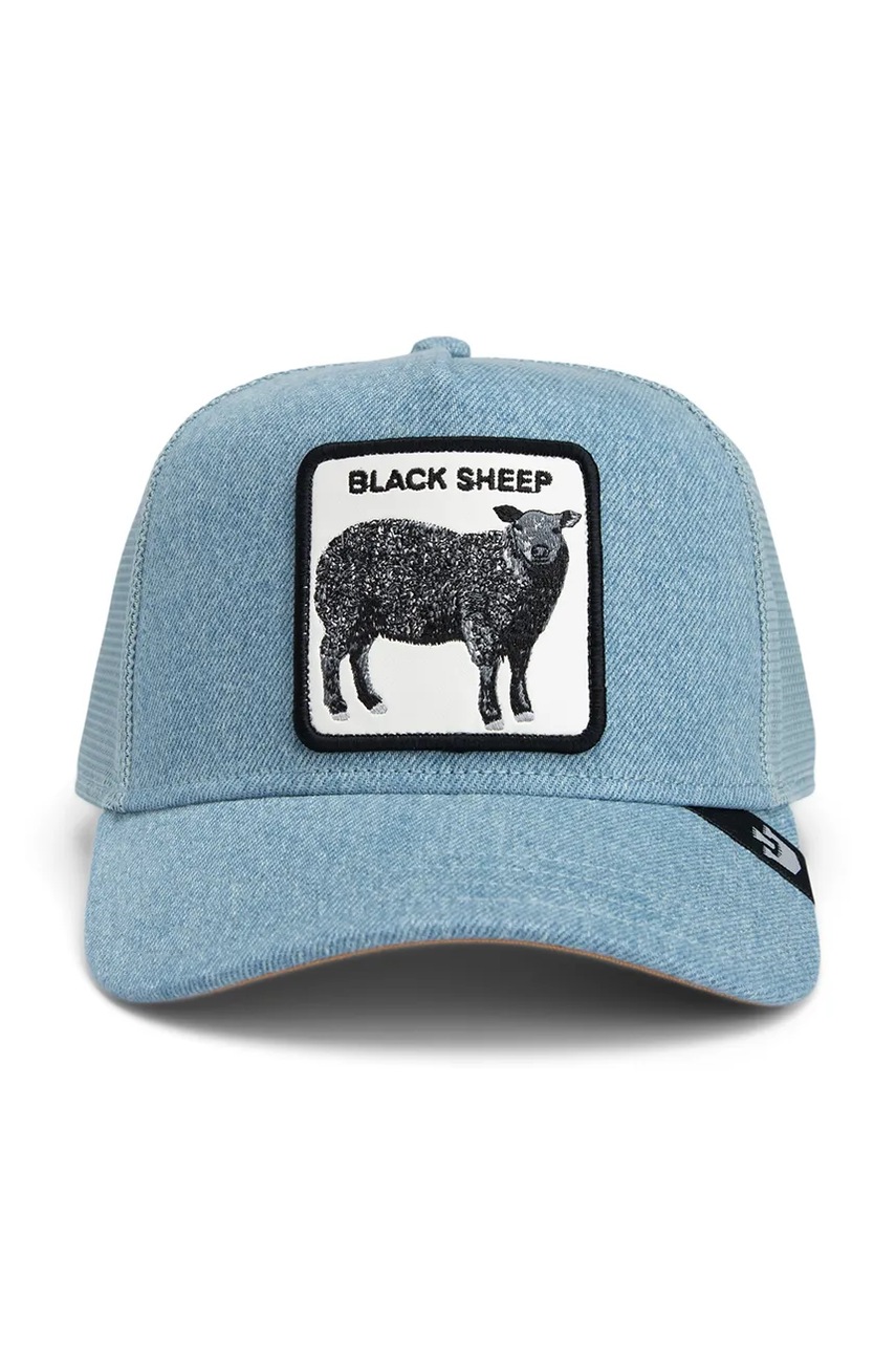 Кепка Goorin Bros The Black Sheep цвет чёрный с аппликацией 101-0380