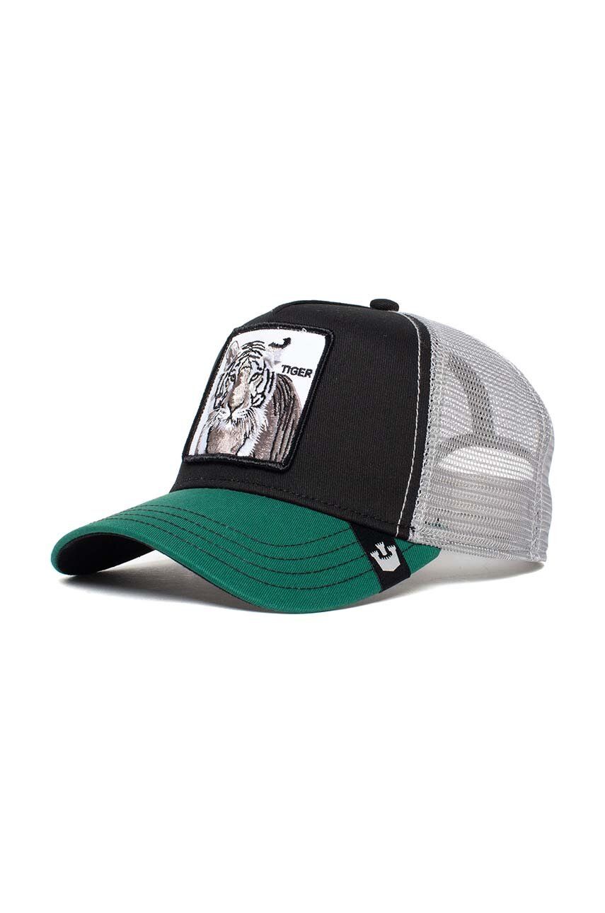 Goorin Bros șapcă culoarea verde, cu imprimeu
