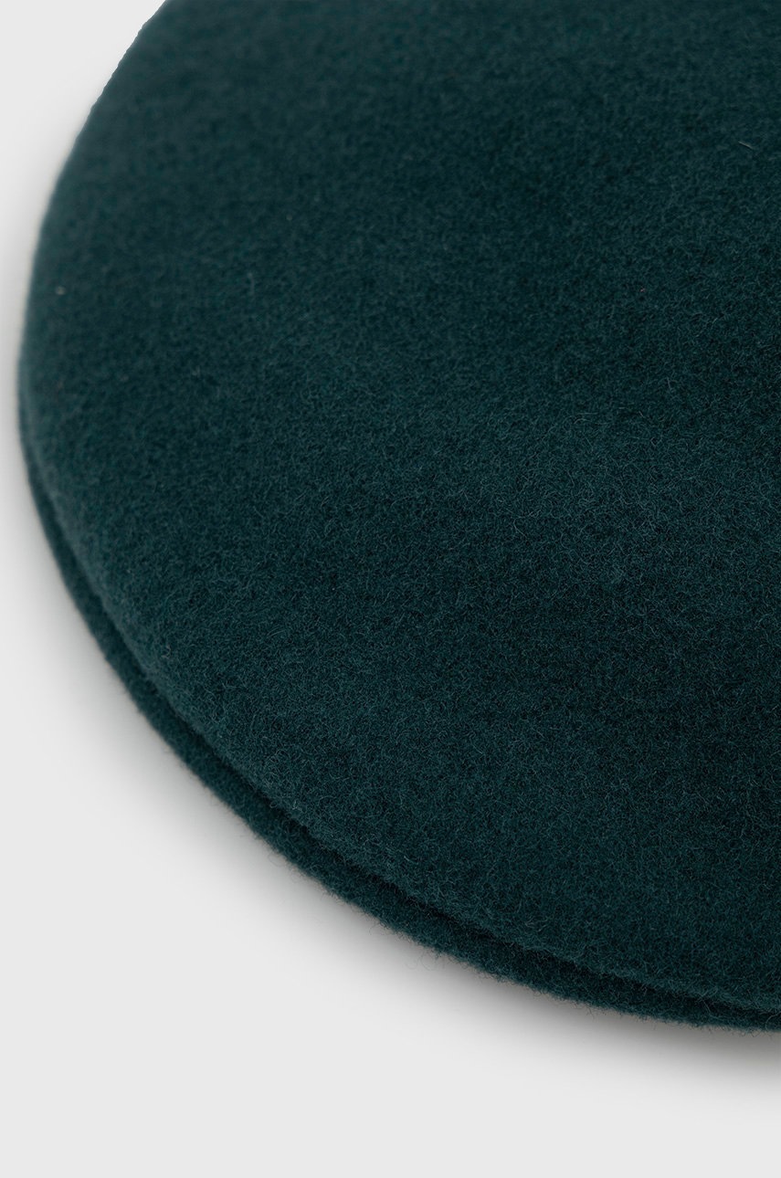 

Шерстяное кепи Kangol цвет зелёный шерсть