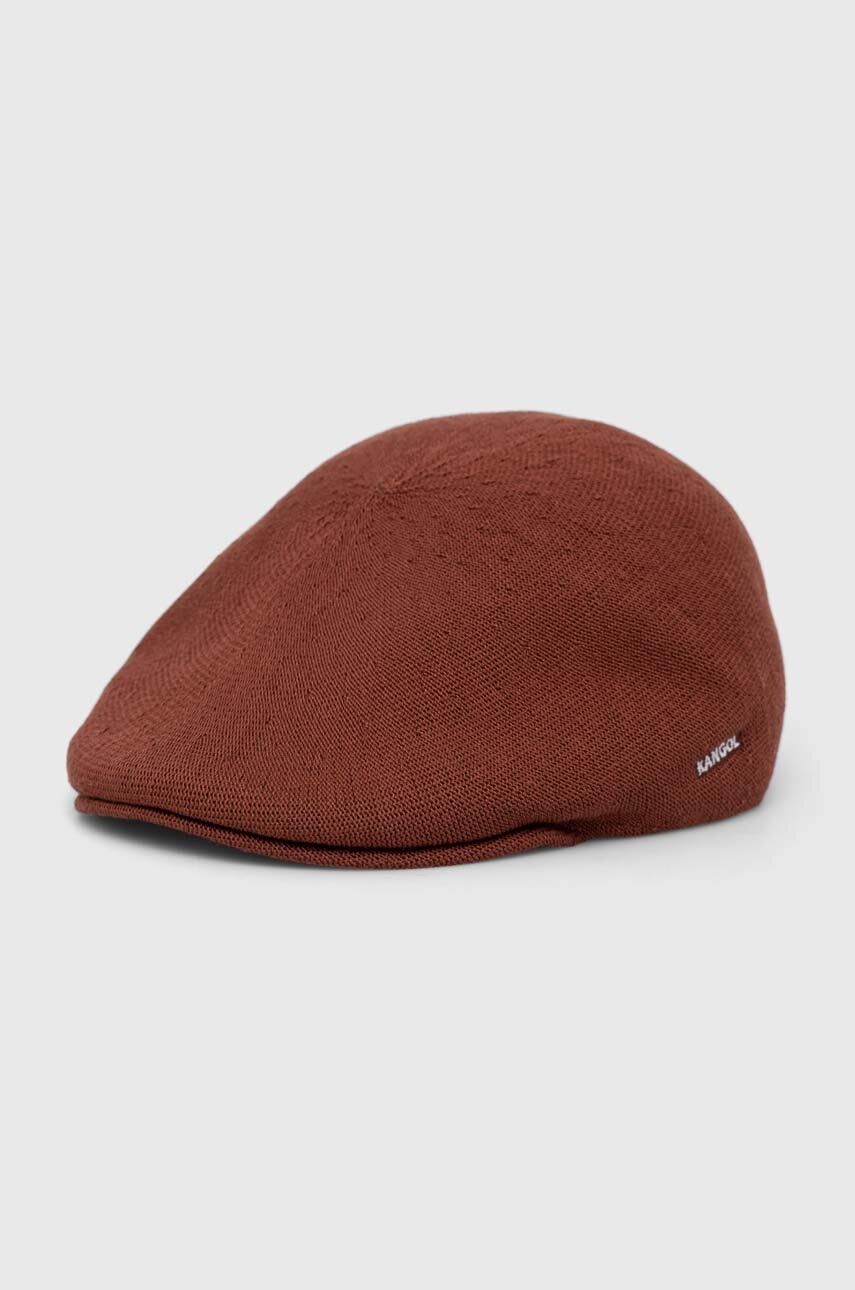 

Кепка Kangol цвет коричневый