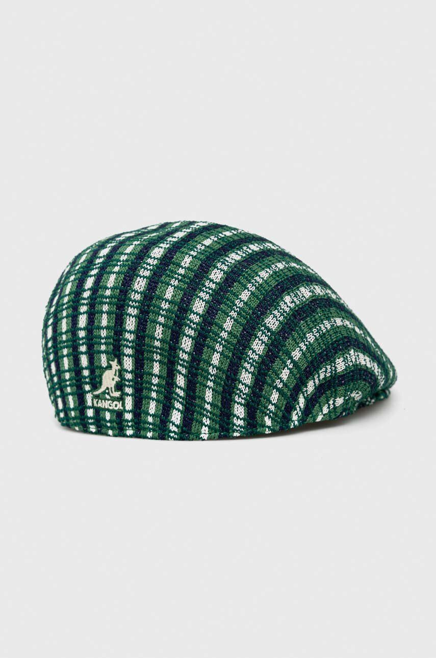 Bekovka Kangol zelená barva - zelená -  Hlavní materiál: 45 % Polyester