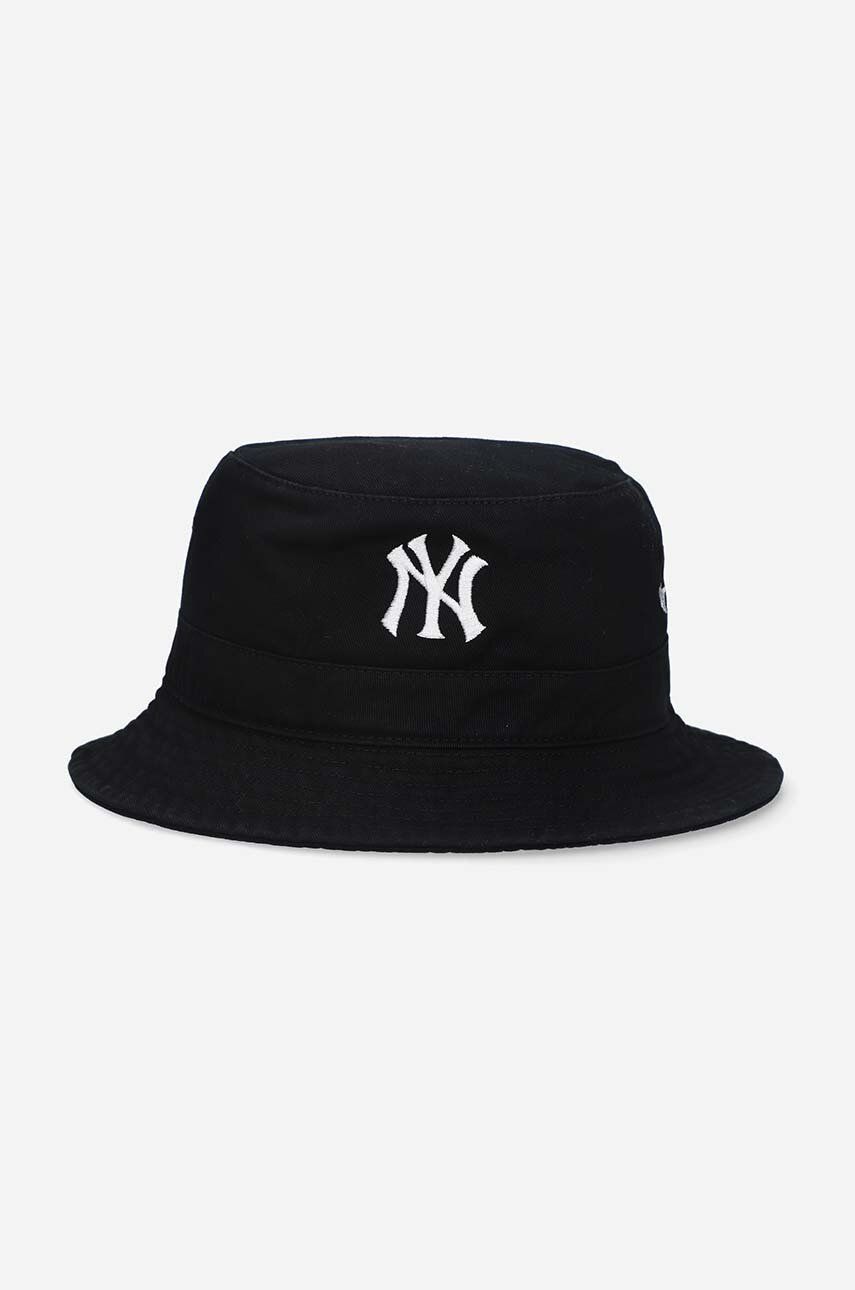 Levně Bavlněná čepice 47brand New York Yankees černá barva