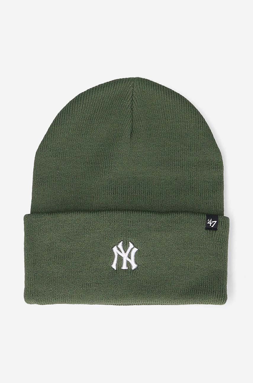 Levně Čepice 47brand New York Yankees Moss Base zelená barva