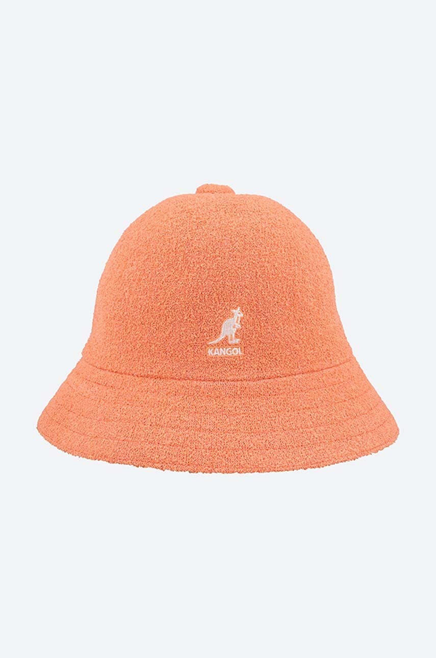 Levně Klobouk Kangol Bermuda Casual oranžová barva, 0397BC.PEACH-PEACH.PINK