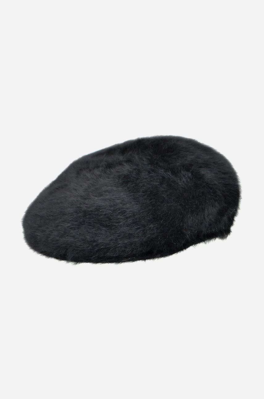 Kangol beretă din lână Furgora culoarea negru K3016ST-BLACK