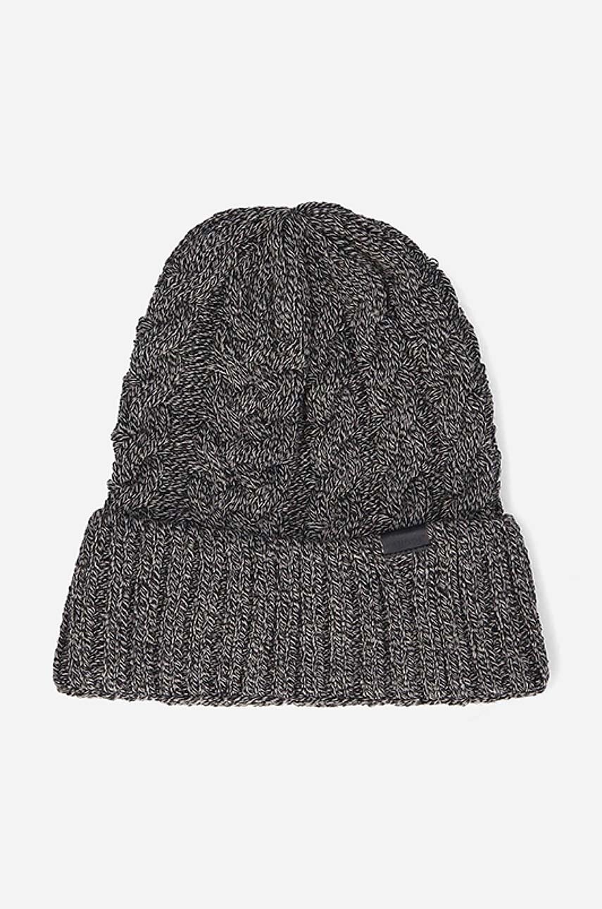 Levně Čepice Kangol Cable Beanie HEATHER šedá barva, z husté pleteniny, K3376HT-TANHEATHER