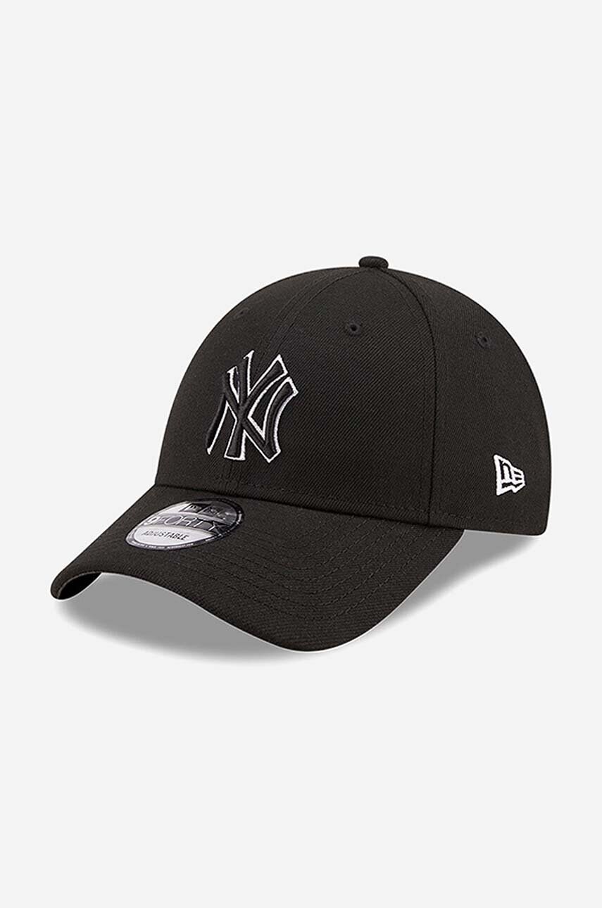 New Era sapca culoarea negru, cu imprimeu, 60184647