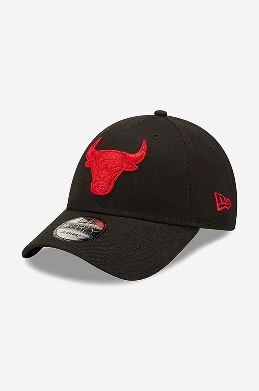 New Era șapcă de baseball din bumbac Neon Pack 940 Bulls culoarea negru, cu imprimeu 60240460-black