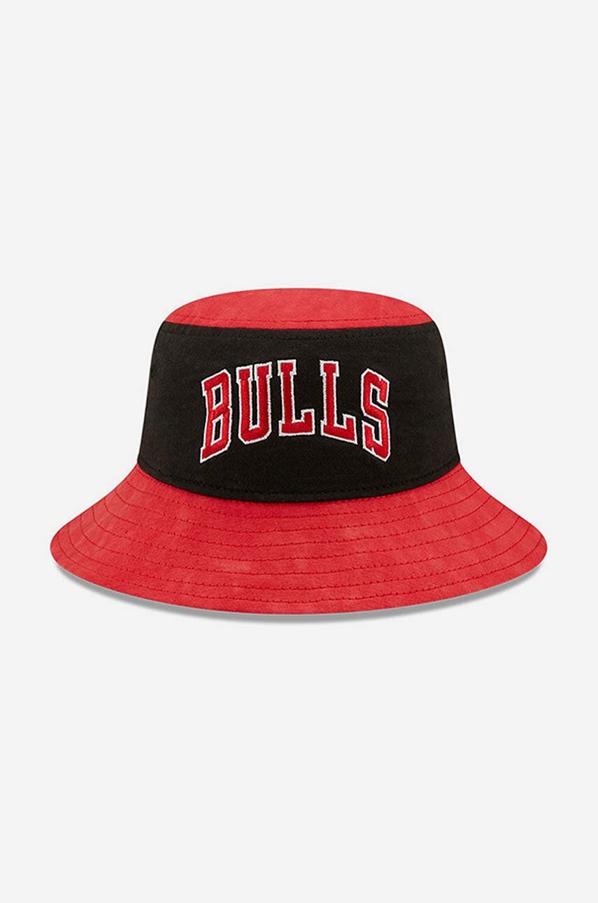 New Era pălărie din bumbac Washed Tapered Bulls culoarea rosu, bumbac 60240491-red