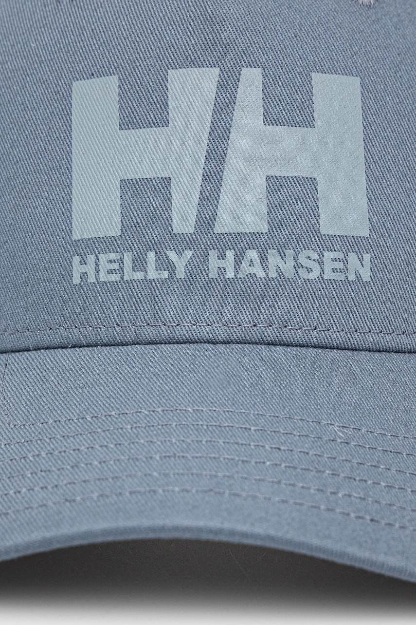 Хлопковая кепка Helly Hansen Czapka Helly Hansen HH Ball Cap 67434 001 с принтом Хлопковая кепка Helly Hansen Czapka Helly Hansen HH Ball Cap 67434 001 с принтом