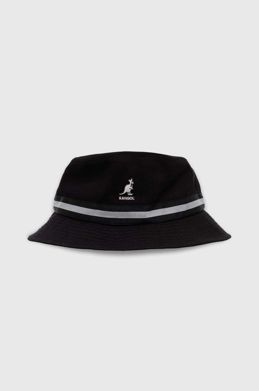 Bavlněný klobouk Kangol Lahinch černá barva, K4012SP-BEIGE - černá -  100 % Bavlna