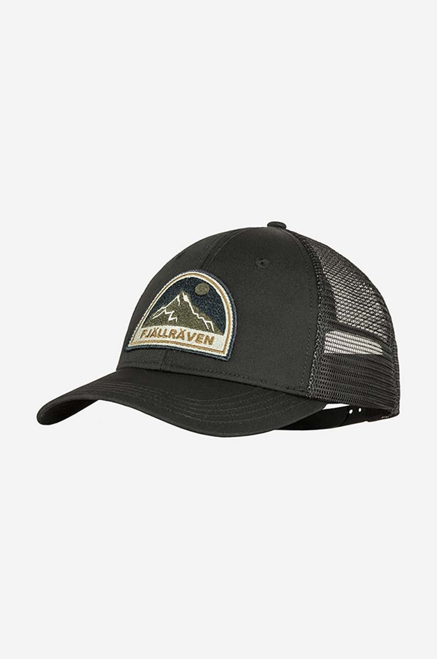 

Кепка Fjallraven Badge Langtradarkeps цвет чёрный