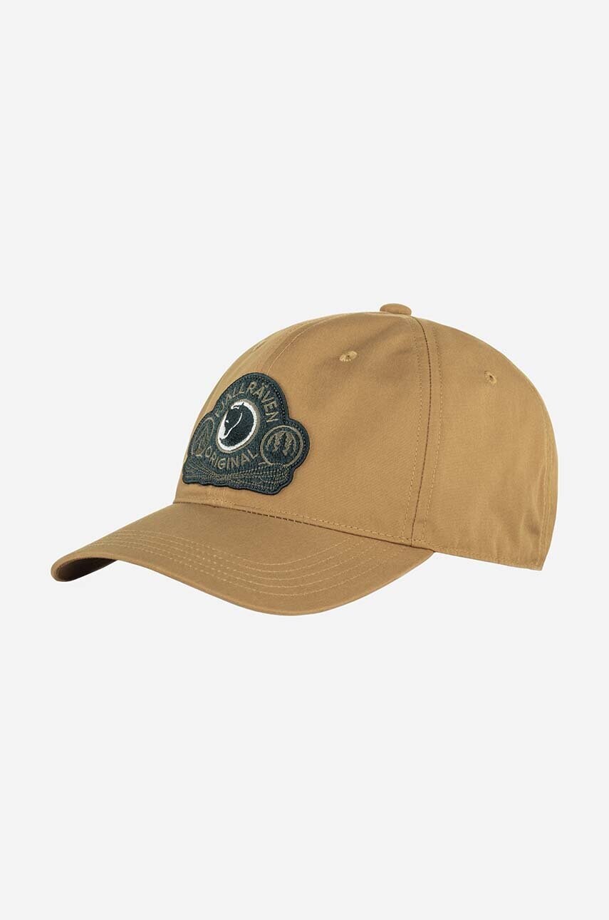 Fjallraven Sapca Classic Badge Cap Culoarea Bej, Cu Imprimeu F86979.232-232